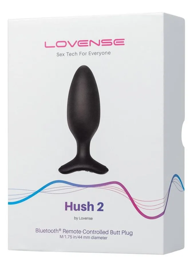Lovense Hush 2 Rechargeable App Compatible Silicone Vibrating Anal Plug Lovense Male Sex Toys Lovense Hush 2 Rechargeable App Compatible Silicone Vibrating Anal Plug Lovense Male Sex Toys