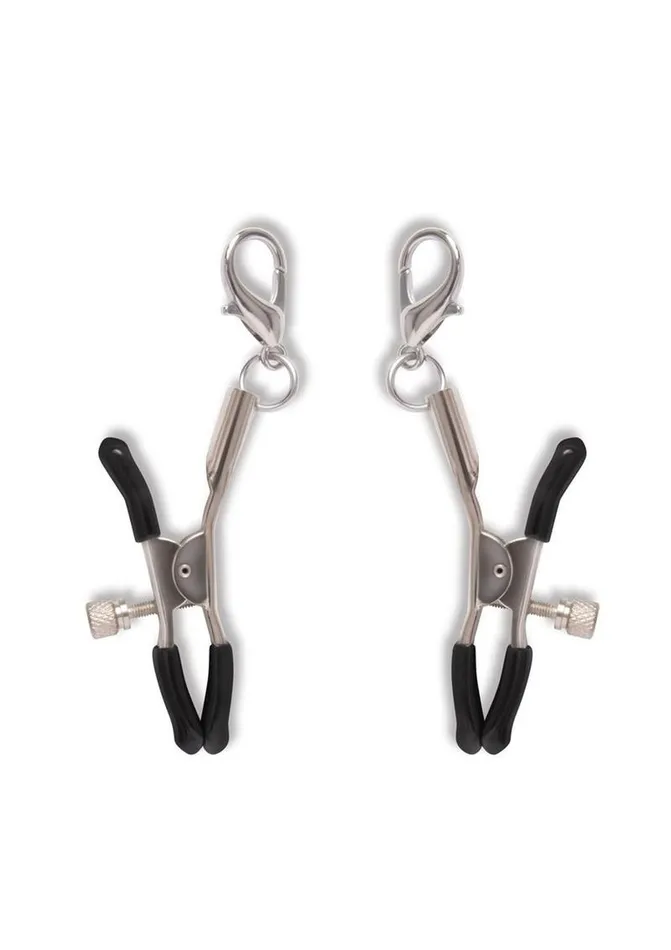 Lux Fetish Lux Fetish Interchangeable Collar and Nipple Clip Couples
