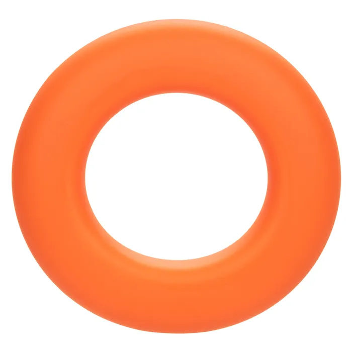 Male Sex Toys CalExotics Alpha Liquid Silicone Prolong Large Ring Orange Male Sex Toys CalExotics Alpha Liquid Silicone Prolong Large Ring Orange