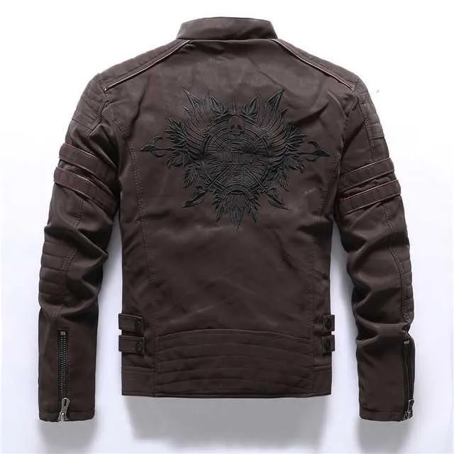 Male Sex Toys Men Leather Jacket cj