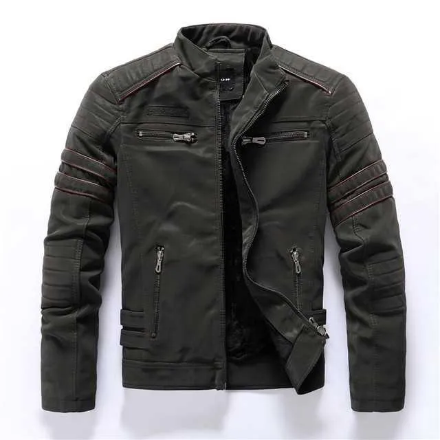 Male Sex Toys Men Leather Jacket cj