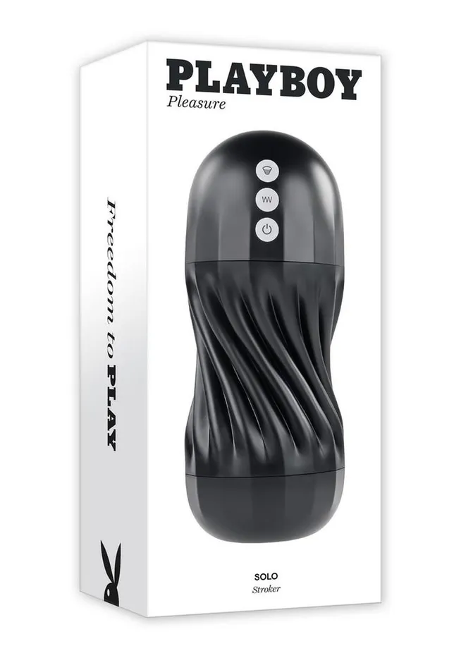Male Sex Toys Playboy Playboy Solo Rechargeable Textured Stroker