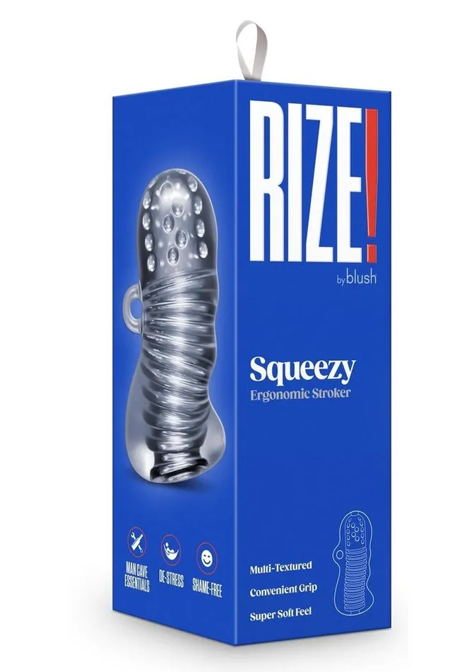 Male Sex Toys Rize Squeezy Dual End Masturbator RIZE