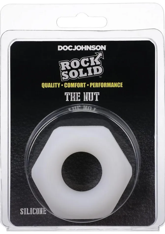 Male Sex Toys Rock Solid Rock Solid The Nutt Silicone Cock Ring