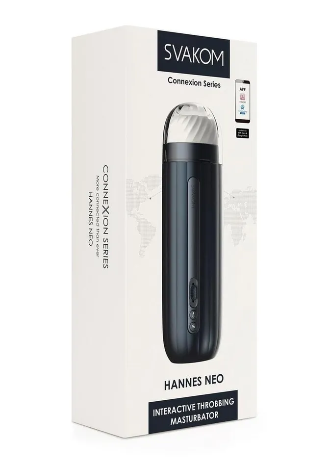 Male Sex Toys Svakom Hannes Neo Interactive Rechargeable Masturbator Svakom Male Sex Toys Svakom Hannes Neo Interactive Rechargeable Masturbator Svakom