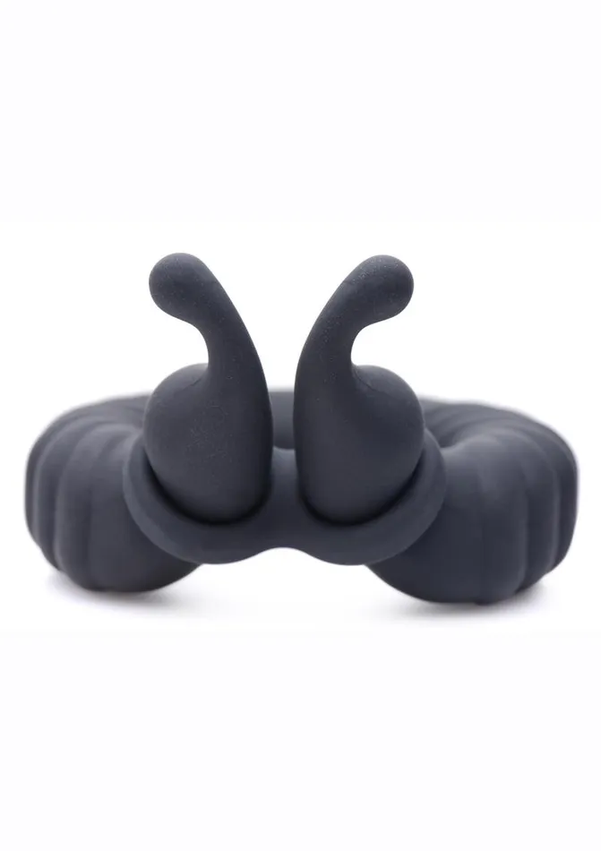 Male Sex Toys Trinity Men Trinity Men 10x Cock Cobra Dual Stimulating Rechargeable Silicone Cock Ring