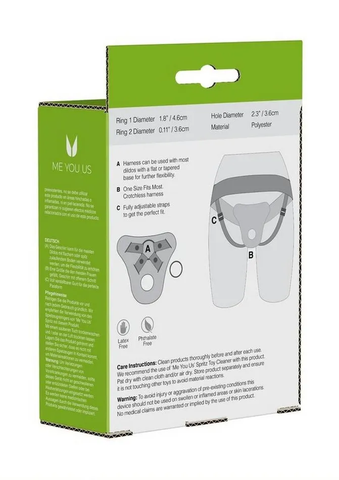 Me You Us Female Sex Toys ME YOU US Adjustable Harness