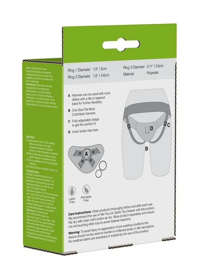 Me You Us Female Sex Toys ME YOU US Adjustable Harness