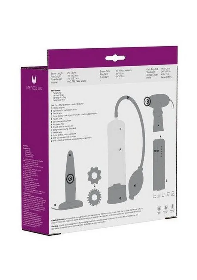 ME YOU US Male Collection Couples Kit Me You Us Couples