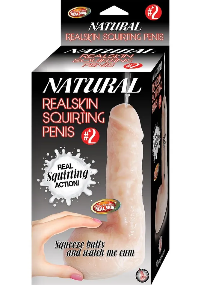 Natural Dildos Natural Realskin Squirting Penis 2 Dildo Natural Dildos Natural Realskin Squirting Penis 2 Dildo