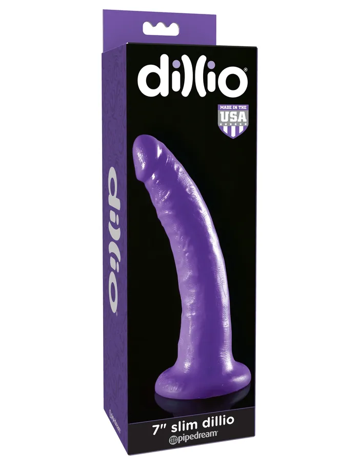 Pipedream Dillio Purple 7 Inch Slim Anal Pipedream Dillio Purple 7 Inch Slim Anal