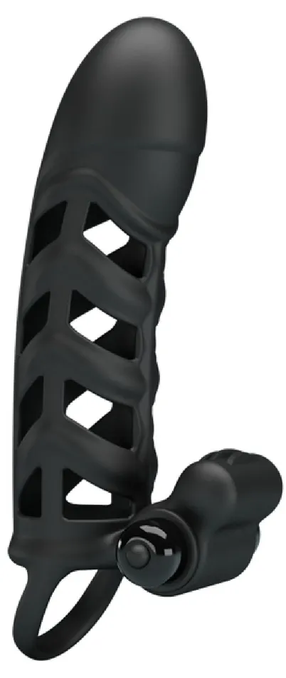 Pretty Love Male Sex Toys Penis Sleeve II Black