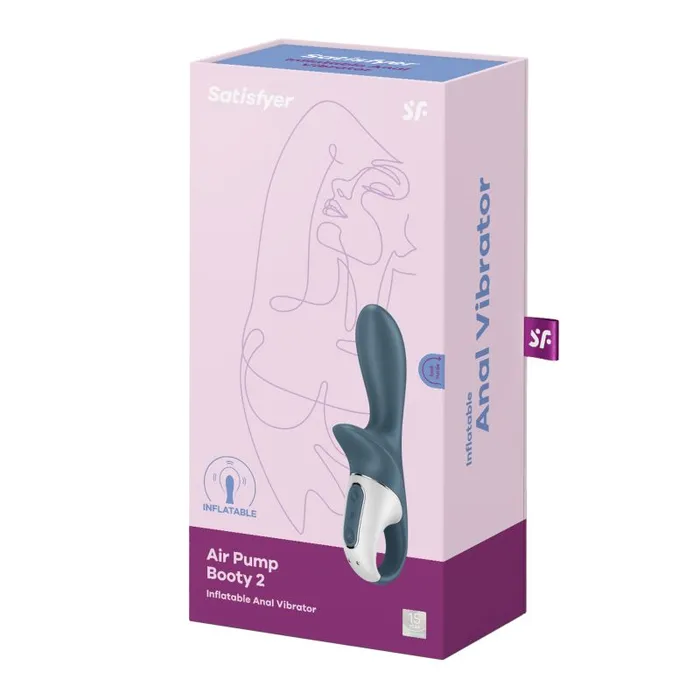 Satisfyer Anal Satisfyer Air Pump Booty 2 Dark Grey