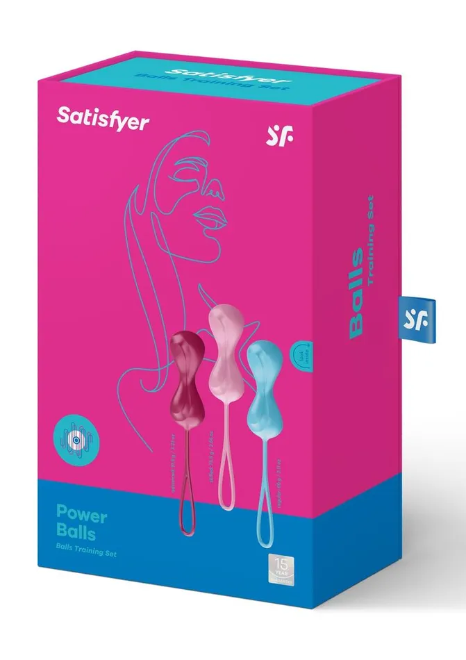 Satisfyer Satisfyer Power Balls Set Of 3 Female Stimulator Anal Satisfyer Satisfyer Power Balls Set Of 3 Female Stimulator Anal