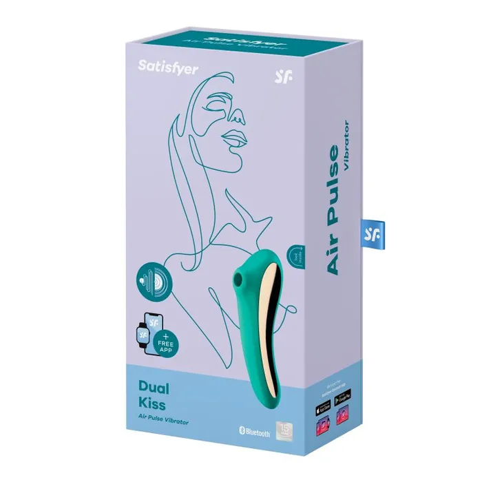 Satisfyer Vibrators Satisfyer Dual Kiss Green
