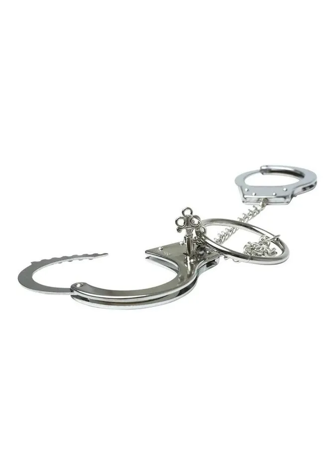 Sex and Mischief Ring Metal Handcuffs Sex and Mischief Couples Sex and Mischief Ring Metal Handcuffs Sex and Mischief Couples