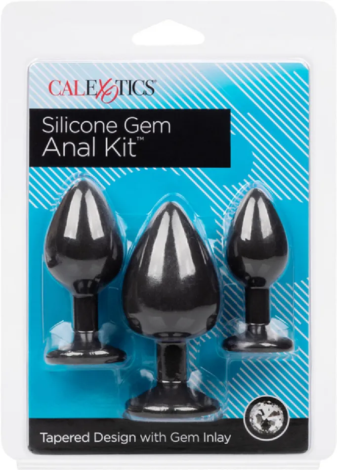 Silicone Gem Anal Kit California Exotic Novelties Anal Silicone Gem Anal Kit California Exotic Novelties Anal