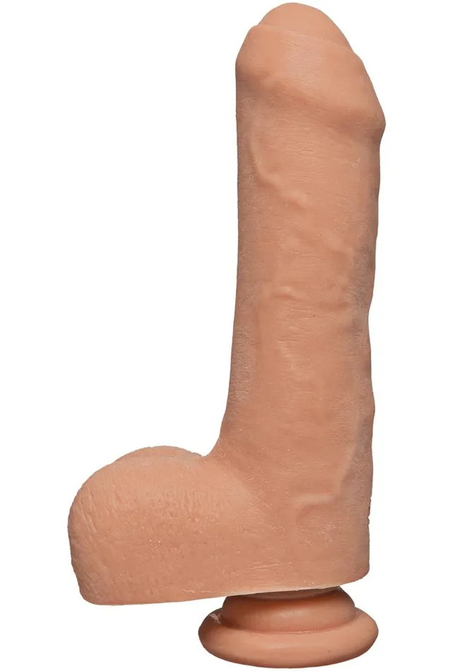 The D Female Sex Toys The D Uncut D Ultraskyn Dildo with Balls