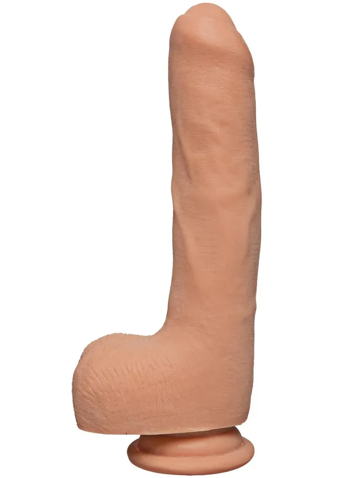 The D Female Sex Toys The D Uncut D Ultraskyn Dildo with Balls
