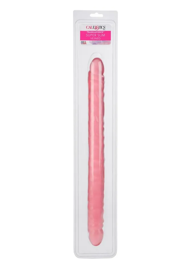 Translucence Viened Super Slim Dildo Playful Dongs Dildos
