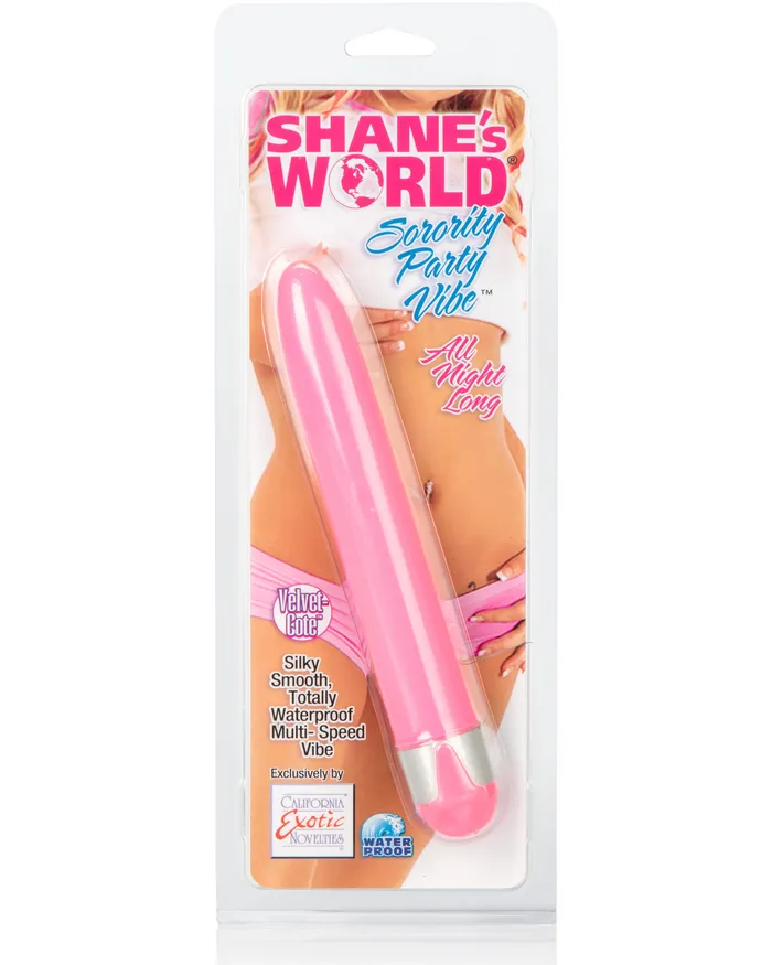 Vibrators CalExotics Shanes World Sorority Party Vibe All Night Long Pink Vibrators CalExotics Shanes World Sorority Party Vibe All Night Long Pink