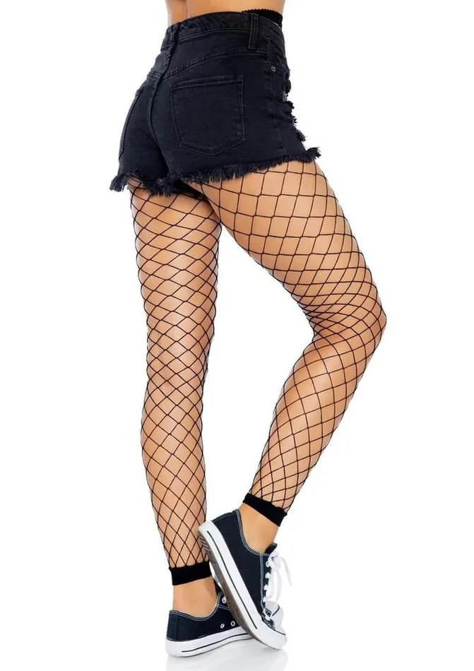 Vibrators Leg Avenue Leg Avenue Diamond Net Footless Tights