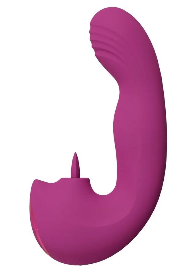 Vive by Shots Female Sex Toys Vive Yuki Rechargeable Dual Motor GSpot Vibrator with Massaging Beads