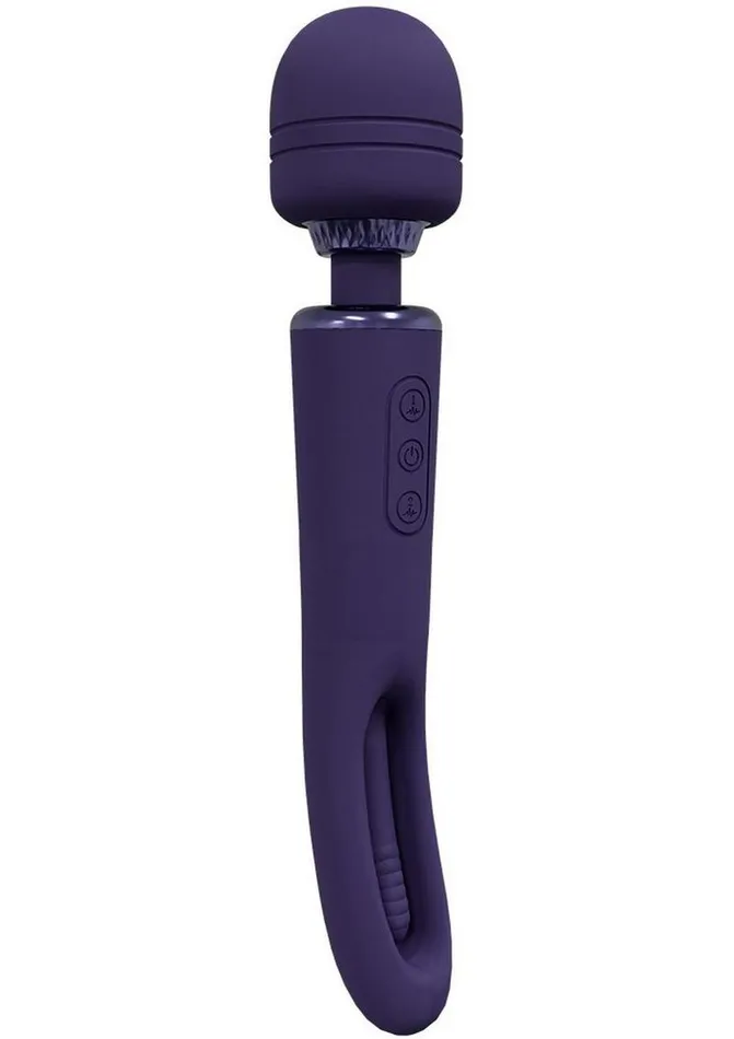 Vive by Shots Vive Kiku Rechargeable Double Ended Wand with GSpot Stimulator Female Sex Toys