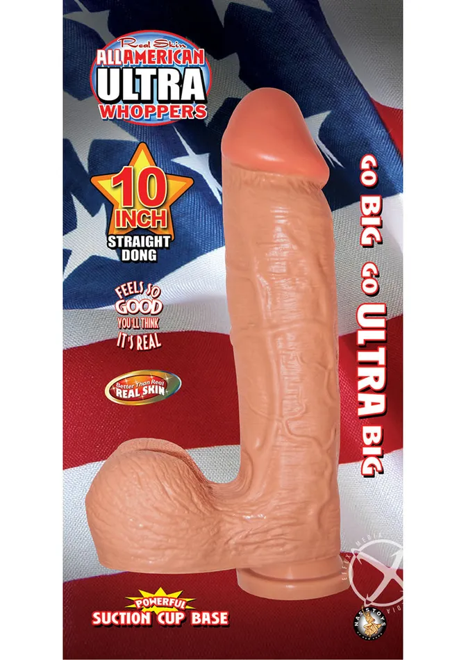 Whoppers Dildos Real Skin All American Ultra Whoppers Straight Dildo Whoppers Dildos Real Skin All American Ultra Whoppers Straight Dildo