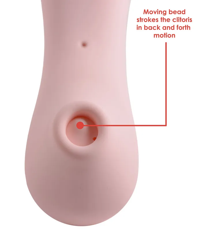 XR Brands inmi Female Sex Toys Shegasm Tickle Tickling Clit Stimulator With Suction Pink XR Brands inmi Female Sex Toys Shegasm Tickle Tickling Clit Stimulator With Suction Pink